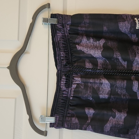 Reebok Men's Endeavor Jogger Pants Slim Fit Black Gray Cameo Size S - Picture 3 of 13